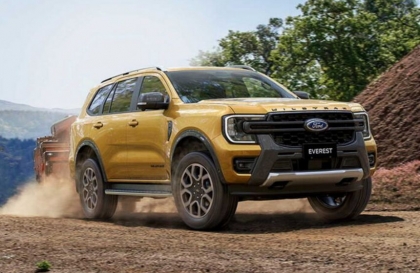 Rò rỉ thông trang bị của Ford Everest Wildtrak 2023 cho thị trường Việt Nam